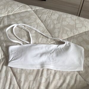 Nulu strappy one shoulder bra